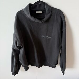 Fear of God Essentials Men's Black Mockneck